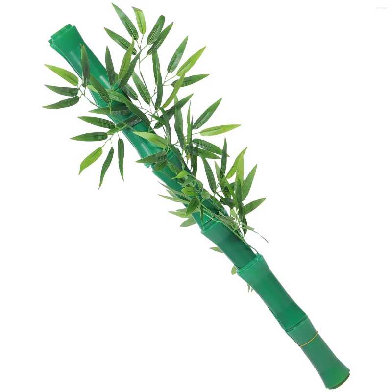 Fiori decorativi Presa tubo Bamboo Decor Crafting Pelle Fogna Tubo Decori Paesaggio Copertura fai da te Acqua