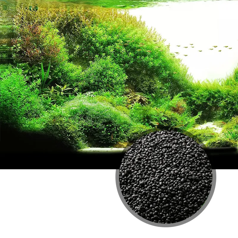 Décorations 1kg plantes d'aquarium d'herbes aquatiques algues boue sol argile lit de sable pour plantes d'aquarium graines beau paysage aquatique 230705