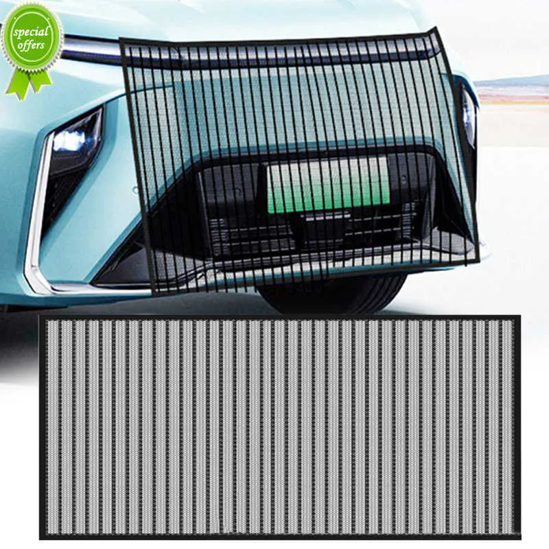 Универсальная защитная сетка для автомобильных передних радиаторов грилей против Insect предотвращает засорение пылепроницаемого сетчатого покрытия листьев