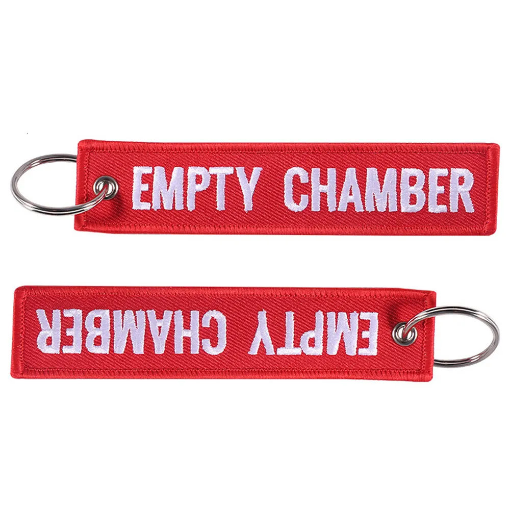 Safety Key Chain Label Safety Key Chains Empty Chamber Aviation Safety Tag, Indicator Red ...