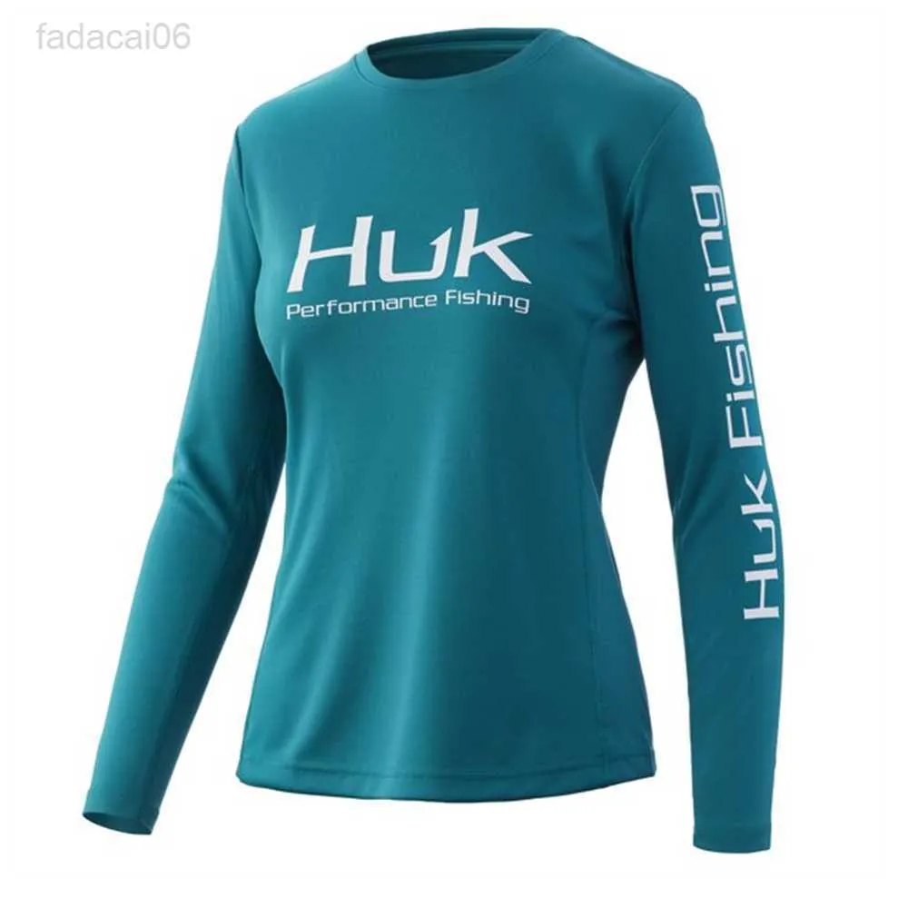 Fishing Accessories HUK Fishing Shirts Performance Fishing Hoodie Women  Summer Outdoor Sports Long Sleeve Fishing Clothing Uv Protection Jersey  Gear HKD230706 From 14,82 €