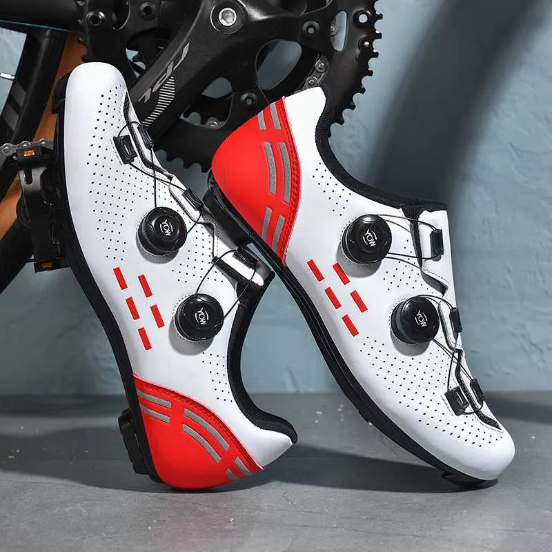 Cycling Footwear New Men's Cycling Sneakers Unisex Road Cycling Shoes Nonslip Mountain Bike Shoes Racing Outdoor Women's Mountain Bike Shoes HKD230706