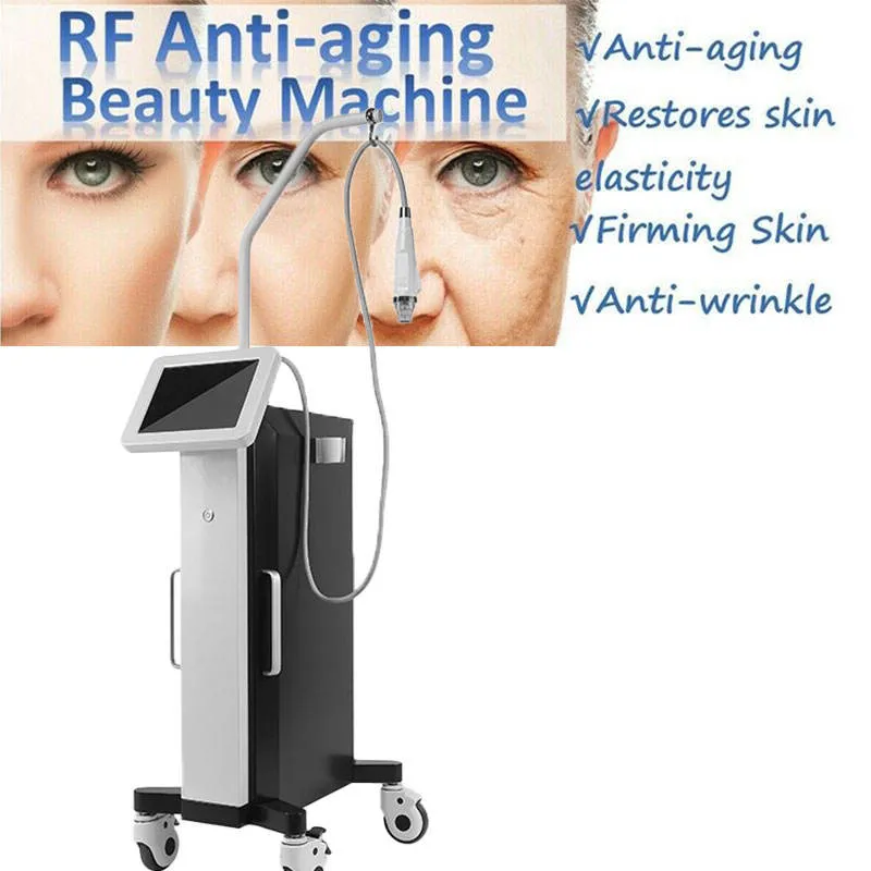 Hudåtstramande mikronålnings-anti-rynkmaskin för ansiktslyft / microneedling RF fraktionerad maskin