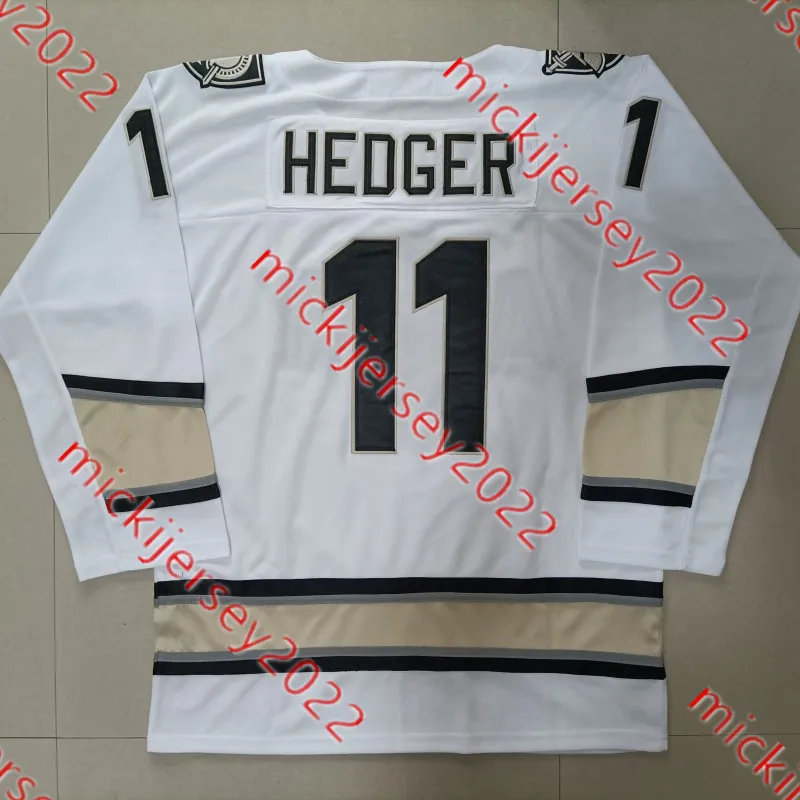 Custom Army Black Knights Hockey Jersey - Personalized Name & Number, Stitched, Black & Gold