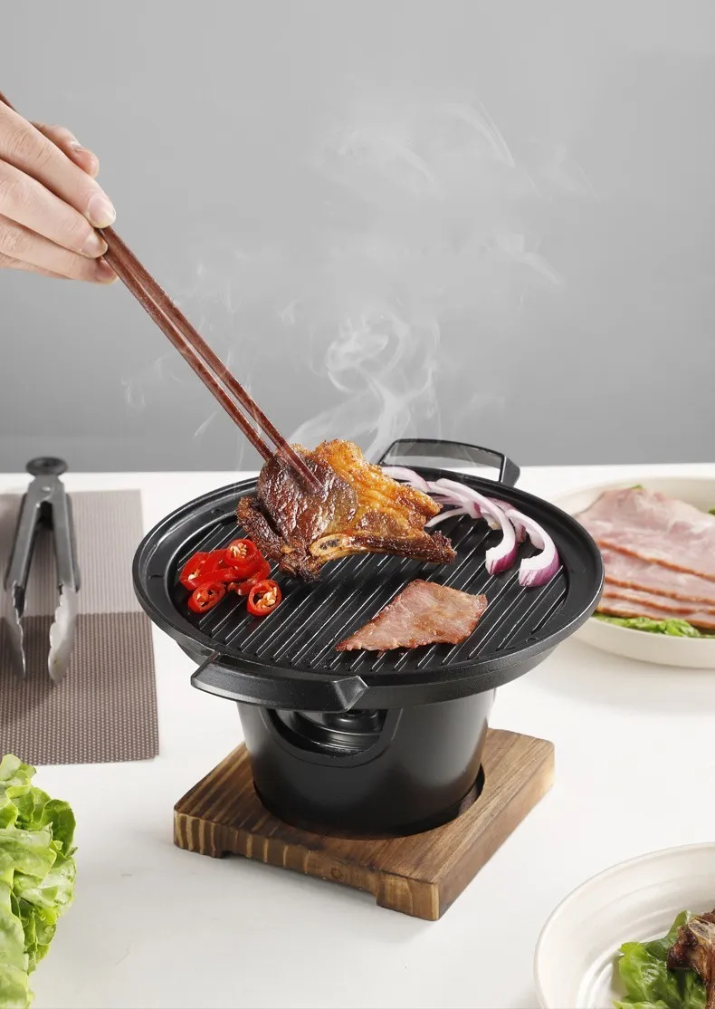 Grill de barbecue japonais sans fumée, outils de rôtissage de
