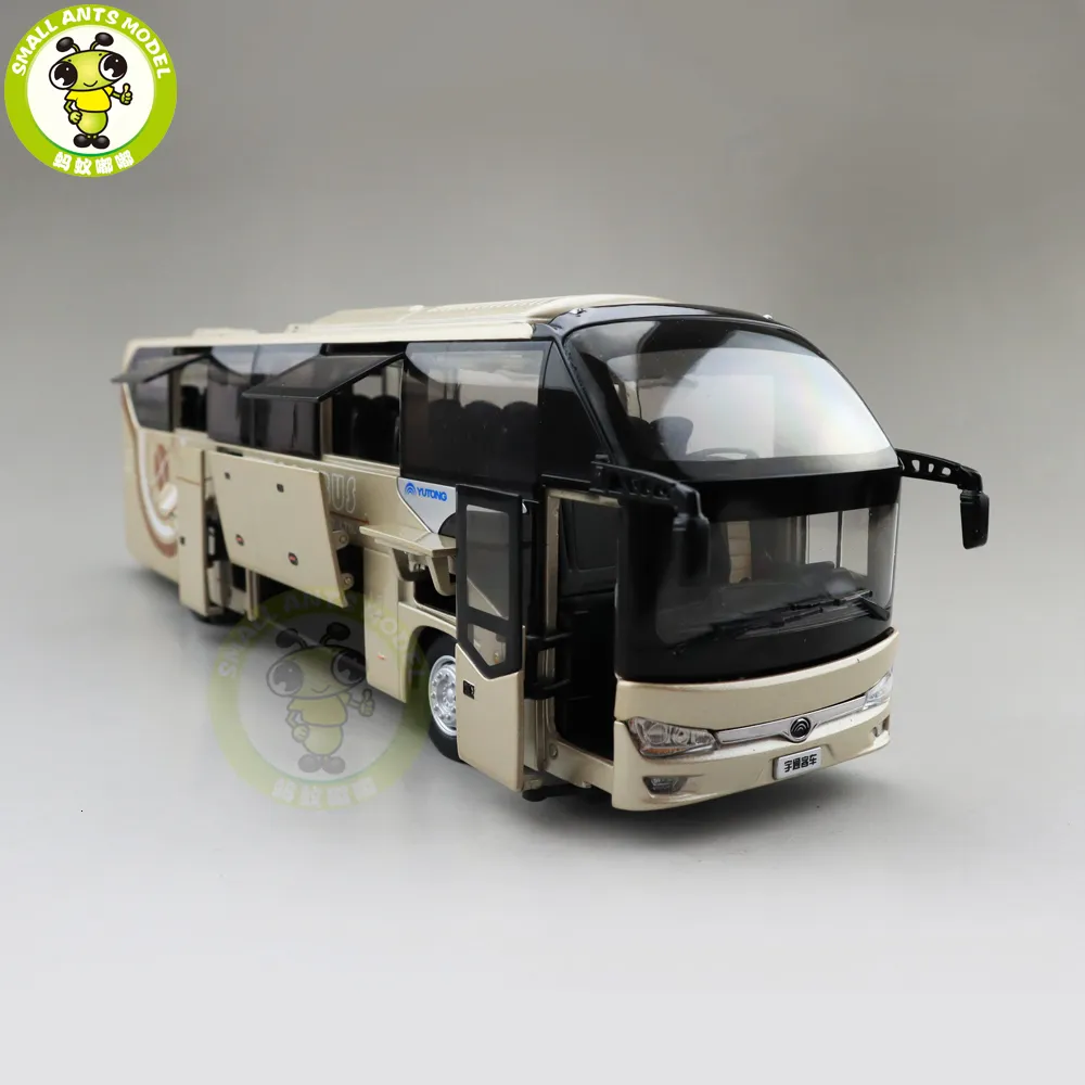 DHgate.com:1:42 Diecast Model YuTong Bus ZK6128HQB Alloy
