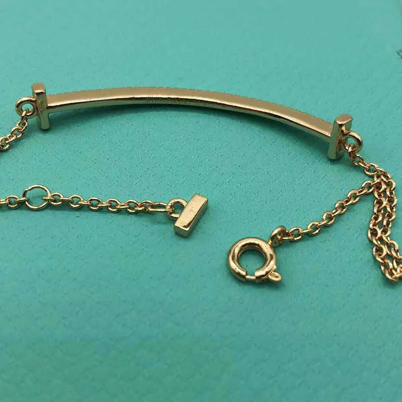 Tiffany double shop smile bracelet