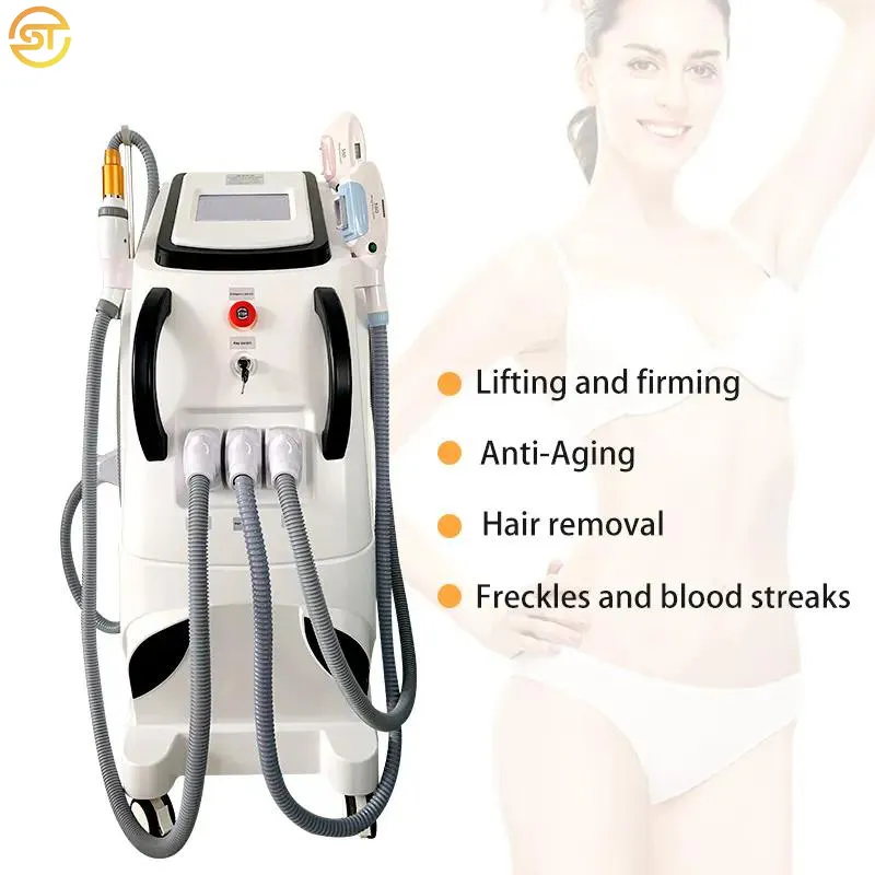 4 In 1 Elight Opt Rf Nd Yag Laser Tattoo Removal Picosecond Laser Hair Removal Wrinkle Removal Machine
