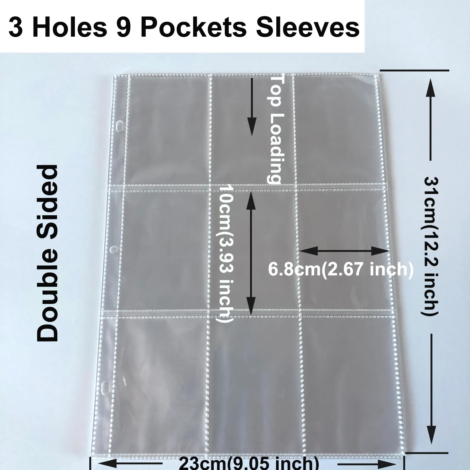 plastic sleeves for cards amazon Amazon.com : Amazon Basics 9-Sleeve Trading Card Protectors Binder Sheet  for Storage and Protection, Top Loading, Transparent, 100-Pack : Office  Products