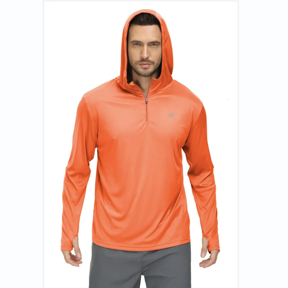 Mens Hoodies Sweatshirts Men Long Sleeve Shirt UPF 50 Rash Guard Swim  Athletic Hoodie Fishing Hiking Workout Cooling Tee Quick Dry Shirts With  Zip 230706 From Tai002, $8.99