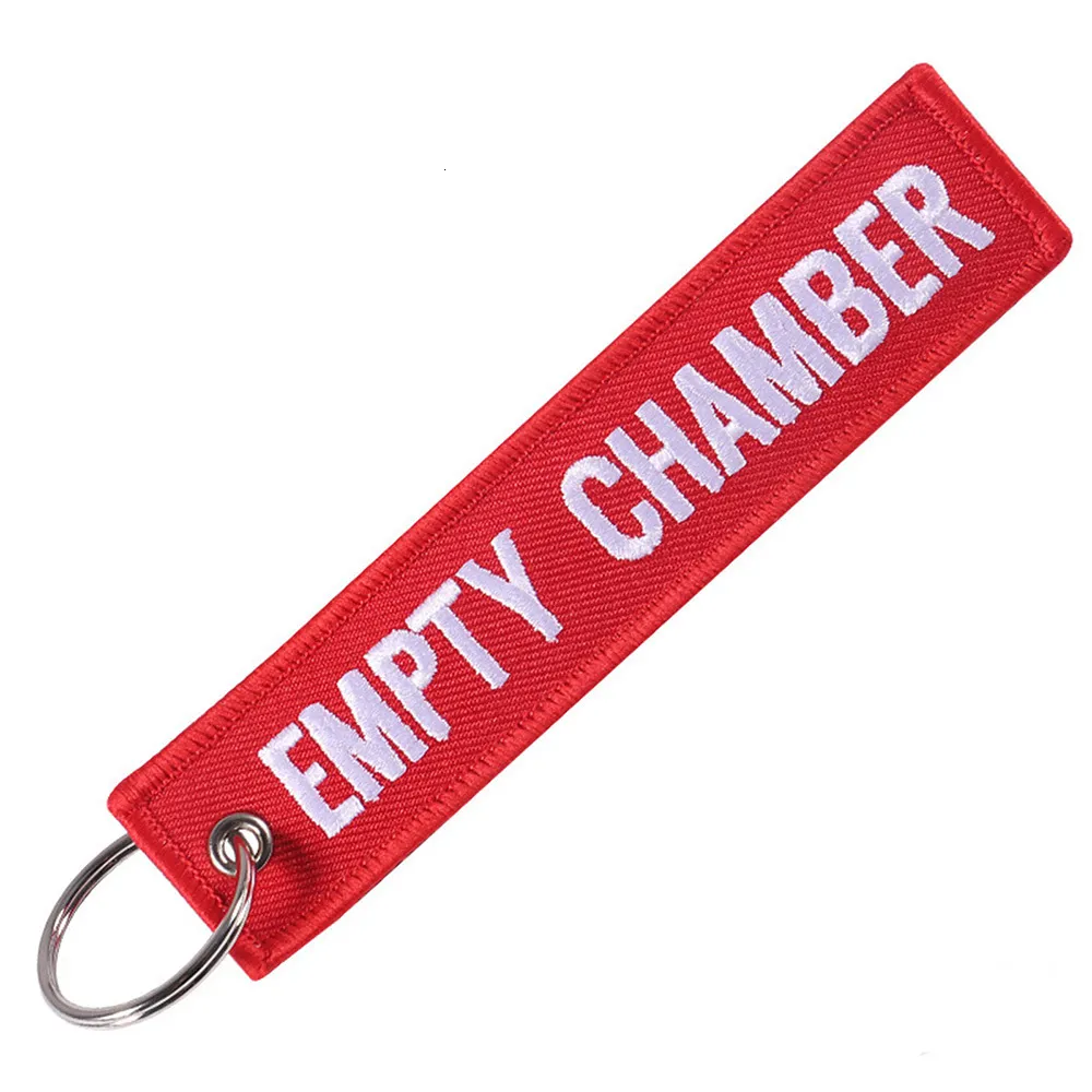 Safety Key Chain Label Safety Key Chains Empty Chamber Aviation Safety Tag, Indicator Red ...
