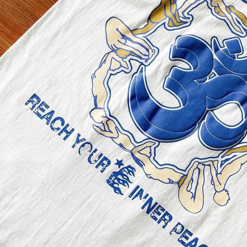 デザイナーファッション衣類 Tシャツ Tシャツ Hellstar Studios ヨガ T 