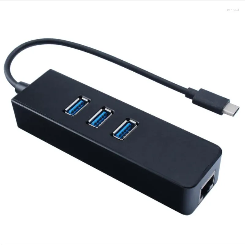 Adattatore Gigabit Ethernet USB da 1000 Mbps 3 porte 3.0 HUB a Rj45 Lan Scheda di rete Internet per computer Notebook Mac