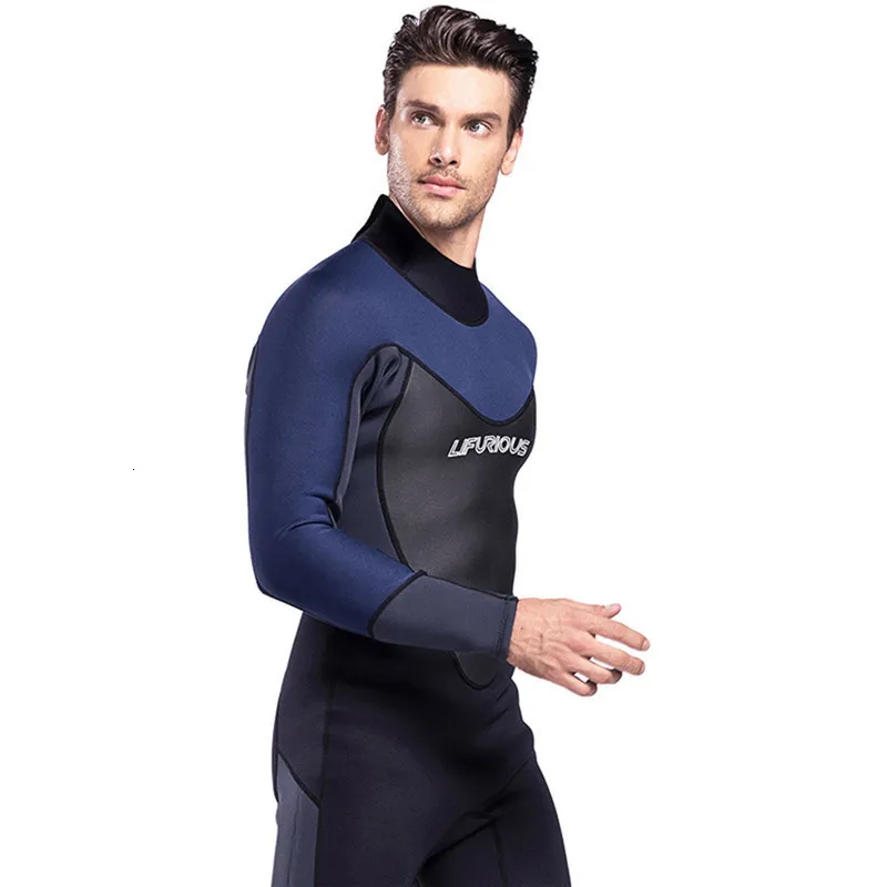 Mens Neoprene One Piece Surfdome Wetsuits For Diving, Snorkeling, And