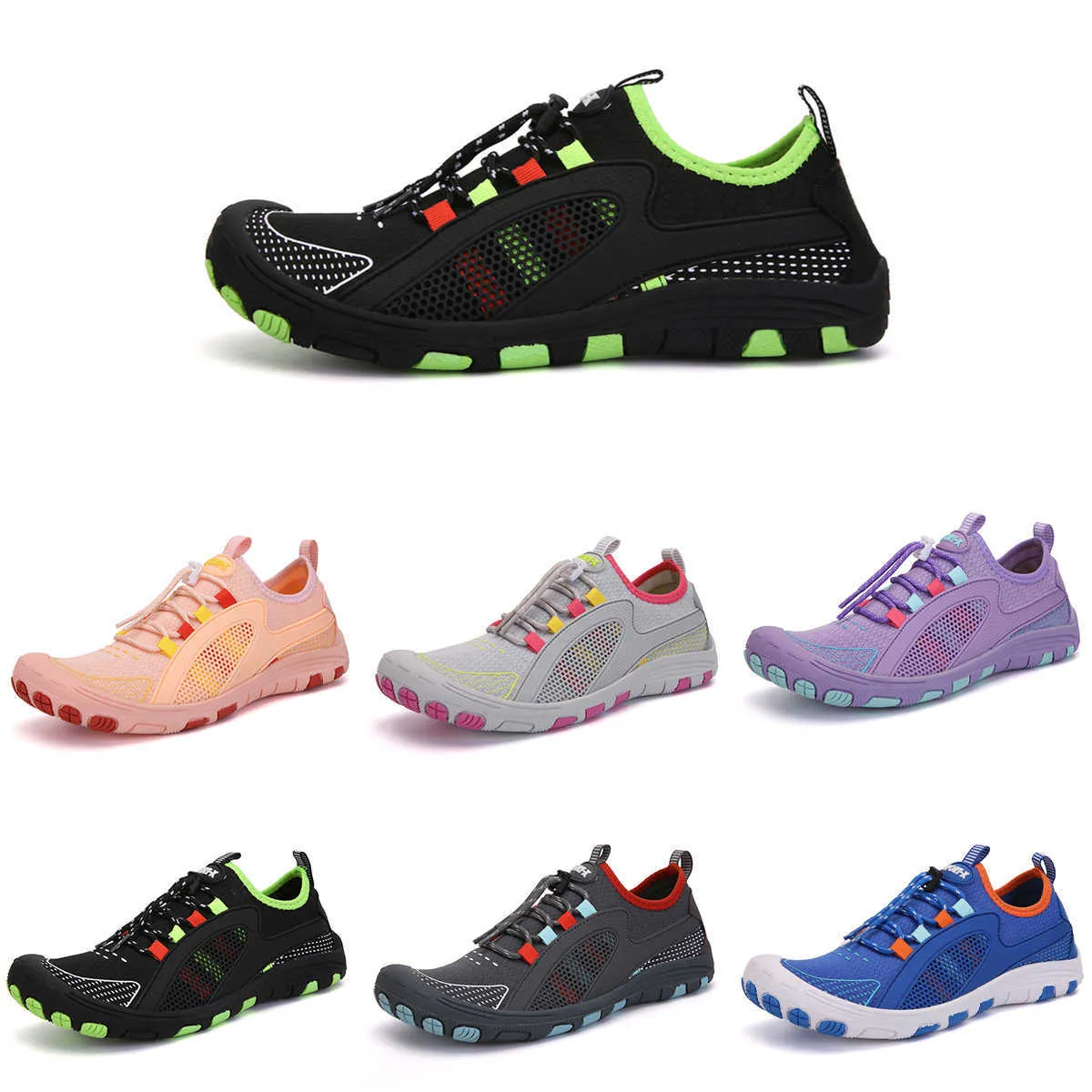 Hiking Footwear New Men And Women Outdoor Beach Five-Finger Shoes Wading Shoes Quick-Drying Barefoot Shoes Indoor Leisure Sports Yoga Shoes HKD230706