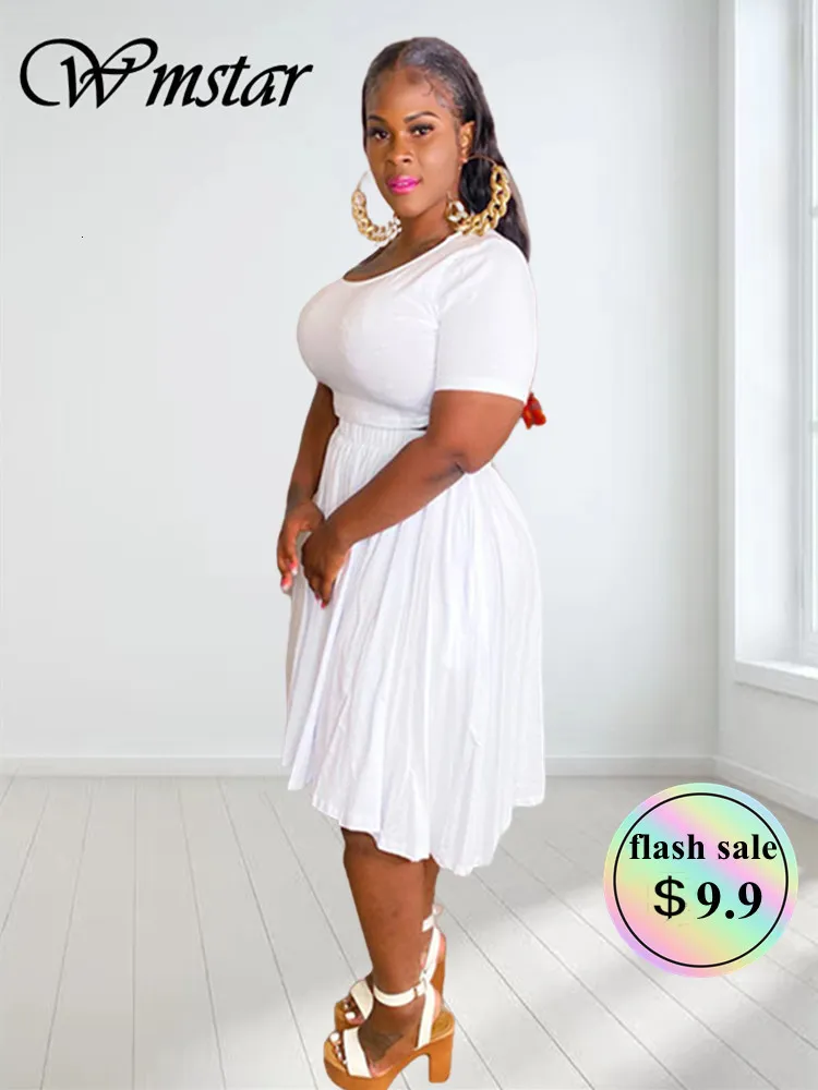 Pantalon grande taille femme Wmstar deux pièces été ONeck solide haut robe ensemble Sexy correspondant vente en gros directe 230705