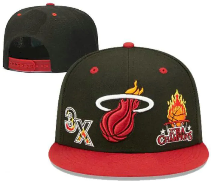 Дизайнеры Caps Hats Snapback 2023 Финал Чемпионы Heat Womens Hat для мужчин Роскошная американская футбольная баскетлла Camo Chapeu Cavete Bone Gorras A8