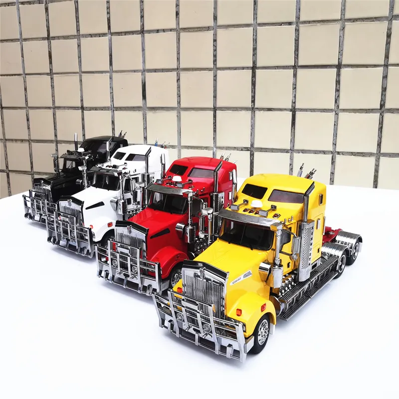 Diecast Model 1 32 scale EXCLUSIVE alloy die cast car model Kenworth T909 Australian truck tractor High end collection and decoration gift 230705