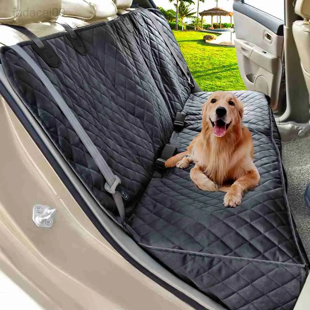 Prodigen Dog Pokrycie siedzenia samochodu Wodoodporny transporter dla zwierząt Poduszka na tylne siedzenie Mata dla psów HKD230706