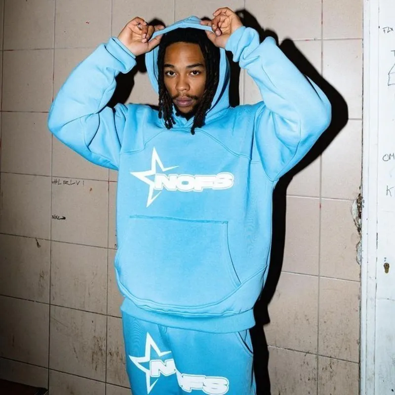 DHgate.com:Nofs Mens Printed Hoodie and Wideleg Pants Gothic DHgate.com:Nofs Mens Printed Hoodie and Wideleg Pants Gothic