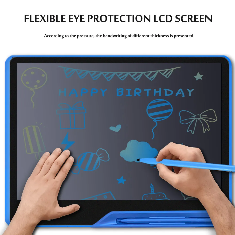 LCD Writing Tablet,16 Inch Colorful Screen Rechargeable Doodle
