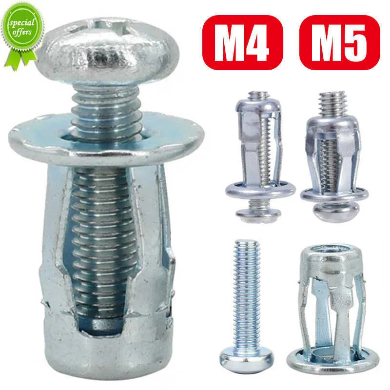 Nieuwe 4 stks Bloemblaadje Klinknagels Moer Kit M4 M5 M6 M8 Auto Kenteken Bevestiging Metalen Clip Base Klem Multifunctionele vaste Moer Bout Klem Set