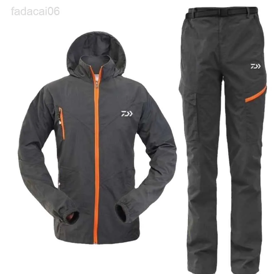 Breathable Hooded Fishing Suit Set For Couples Spring/Autumn Outdoor  Accessories For Men And Women From Fadacai06, $44.4