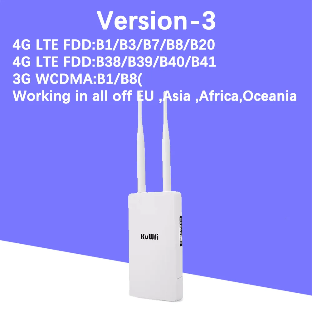 Routeur 4G extérieur étanche - 150 Mbps CAT4 - Routeurs LTE 3G/4G