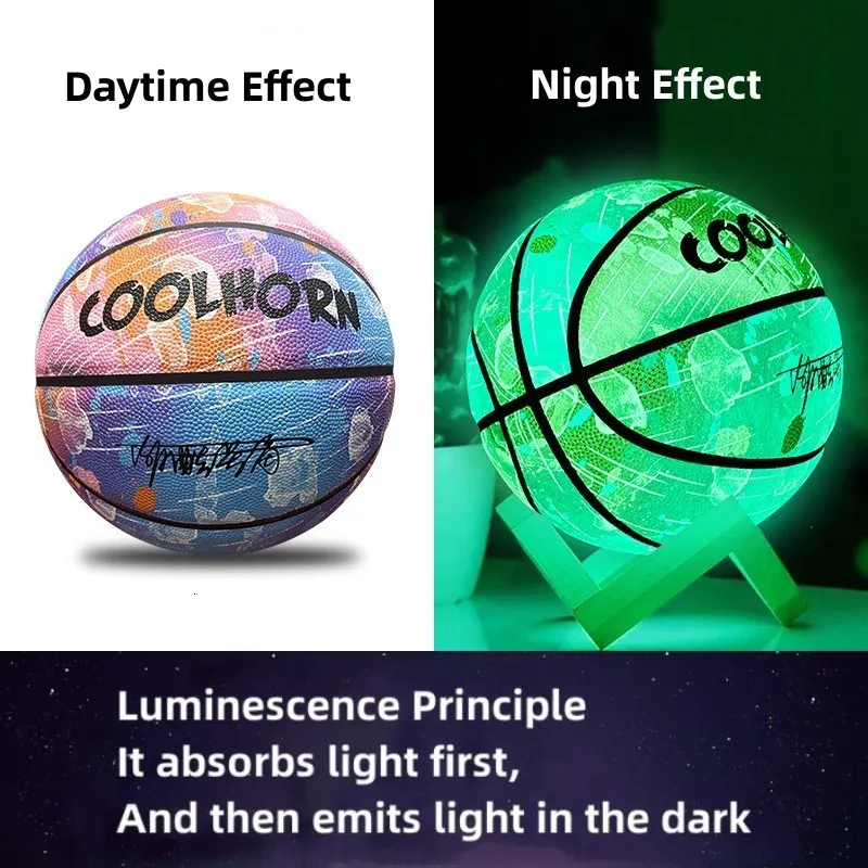 Palla da basket olografica in pelle PU Glow pallacanestro riflettente luminosa taglia 7 per gioco notturno palle luminose regalo ottimo| Alibaba. com