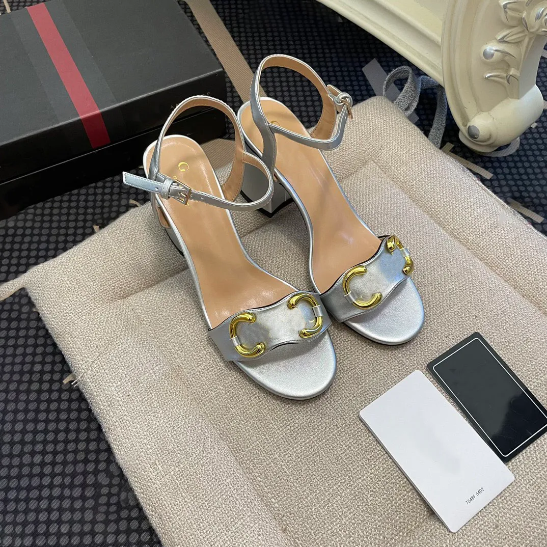 Luxury Brand Heels Sandals | Luxury Sandals High Heel | Summer Desinger  Sandals - High - Aliexpress