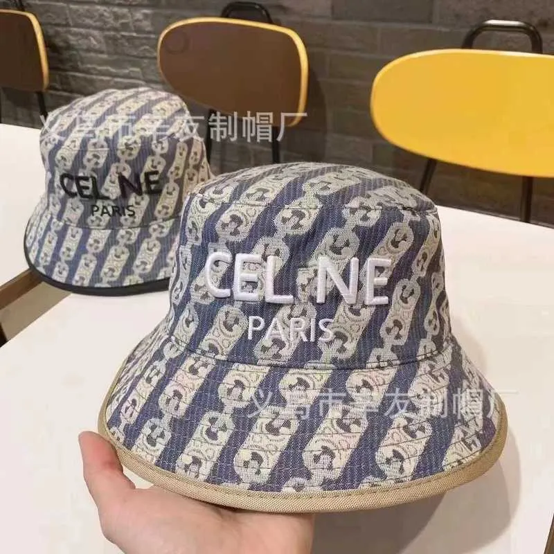 Kulkepsar designer 2023 ny Bucket hat C Lin nät rött ansikte liten höst Sol par solskyddsfat GSN9