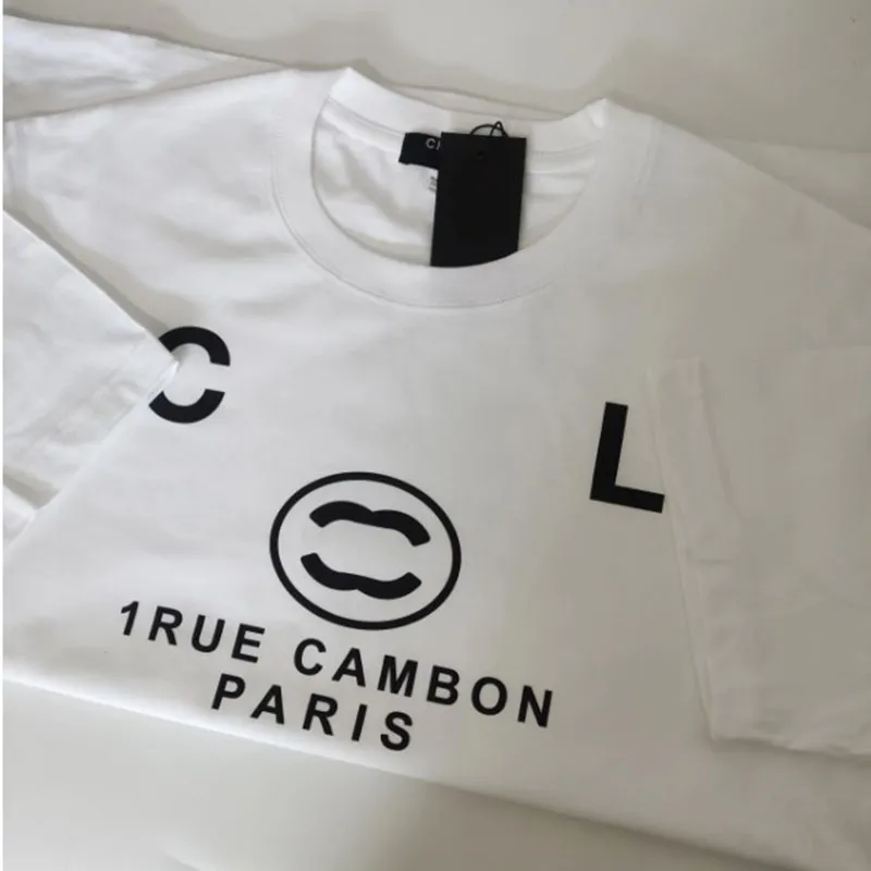 France designer fashion T shirt Luxury brands Breathable C letter print Graphic Daily Casual men womans Date Shirt tee tops CXG2307073
