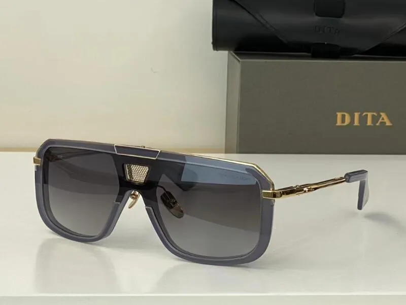 Realfine 5A Eyewear Dita Mach-Eight DTS400 Luxury Designer Sunglasses For Man Woman With Glasses Cloth Box 43PL