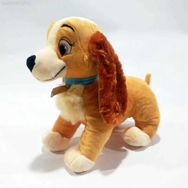 Animaux en peluche en peluche Anime Lady and the Tramp Peluches en peluche Cartoon Anime The Lady Peluche Poupée Jouets Cadeaux drôles pour les enfants Gilrs L230707