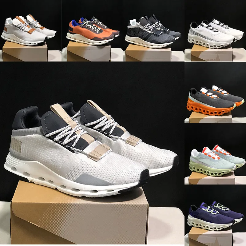 노바 클라우드 런닝 슈즈 여성 디자이너 Cloudnova Form White Pearl Pink Federer Mens 운동화 운동 및 크로스 트레이닝 클라우드 남성 스포츠 트레이너