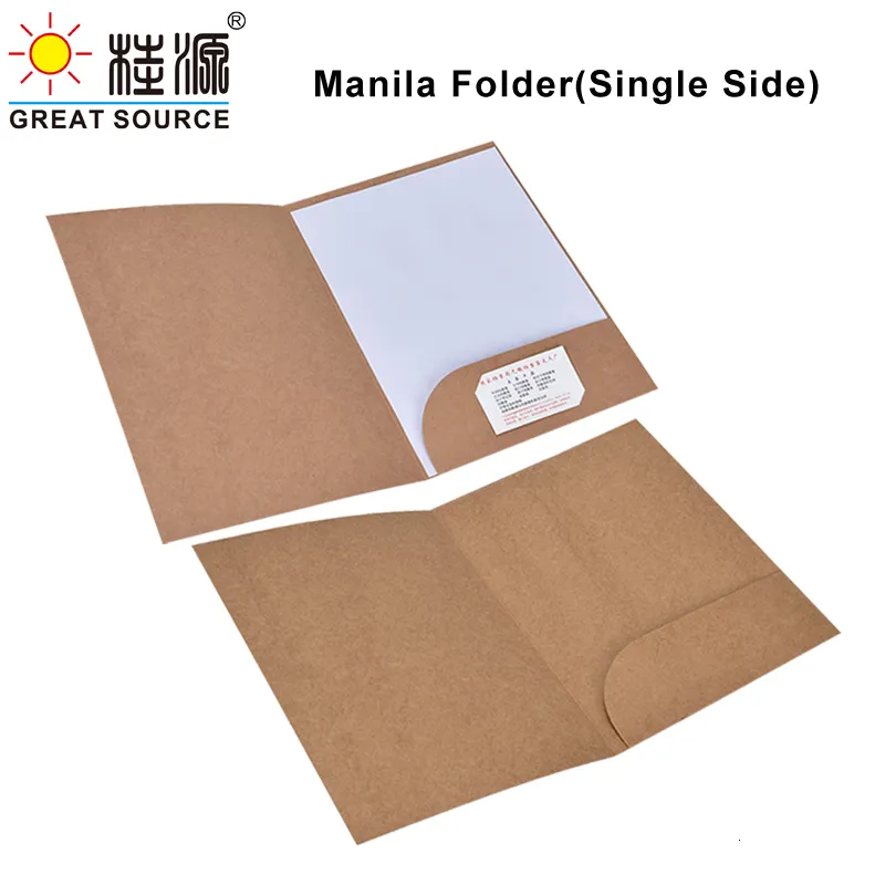 Kraft Manilaファイルフォルダー A4サイズ、プロジェクト