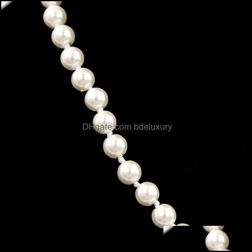 designer vivian empress dowager pendant necklaces pearl chain saturn princess necklace punk satellite cavicle chain jewelry