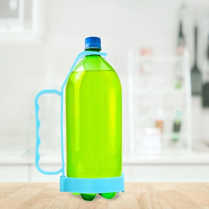 Yemek takımı setleri içecek kolu kola soda şişe plastik içecekler drinkeware şişe yaratıcı kapmak