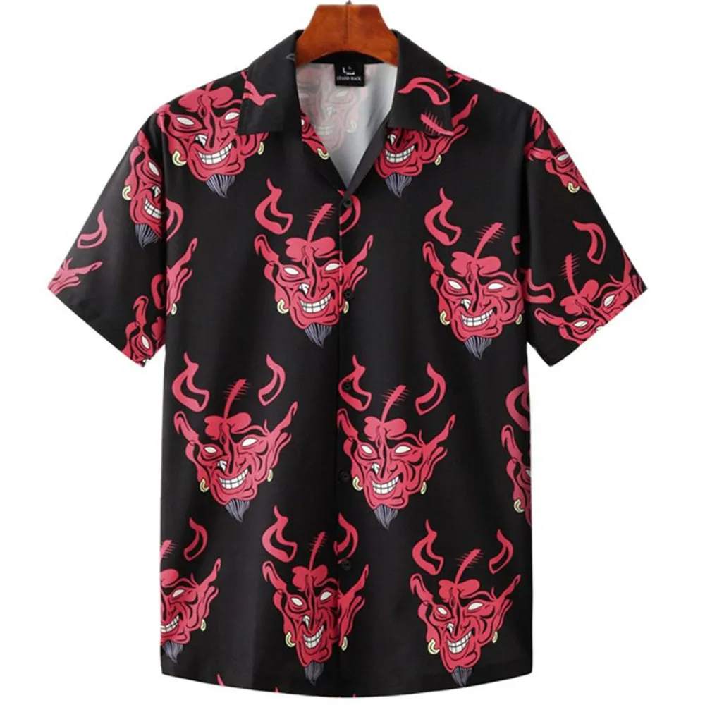 Camicia diavolo viola sale