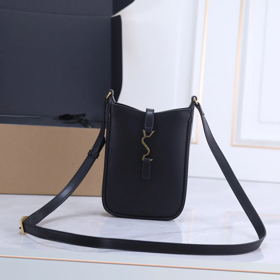 Designer women LE 5A7 genuine calfskin bag handbag mini messenger purse crossbody phone case shoulderbag evening bag Top end quality 735214