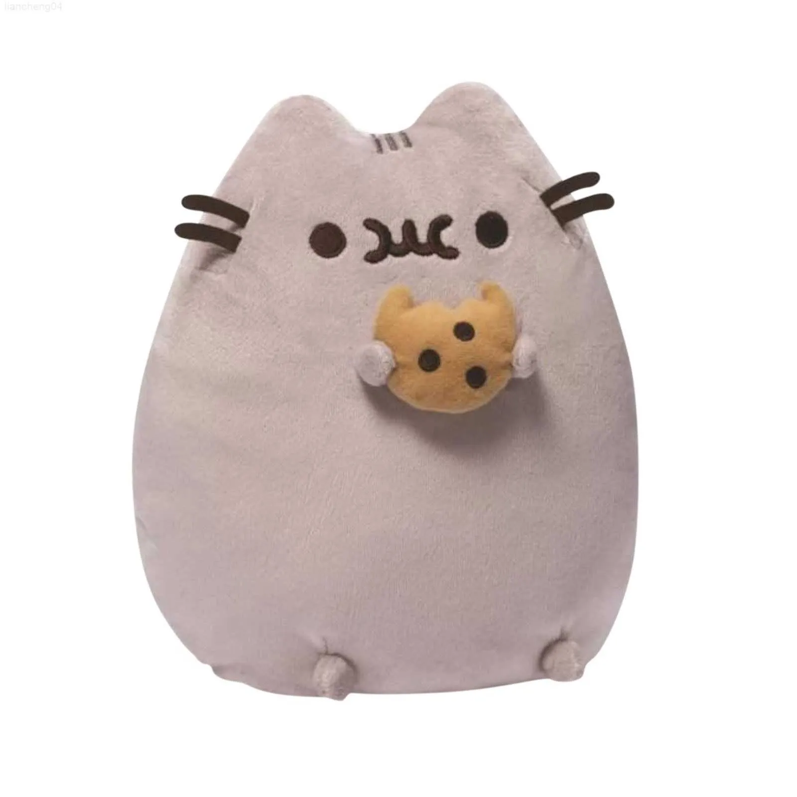 Gevulde Pluche Dieren Kawaii Mollige Kat Leuke Cartoon Vet Kitten Pluche Knuffels Zacht Kussen Koekje Kat Dier Poppen Knuffelig decor Kinderen Geschenken L230707