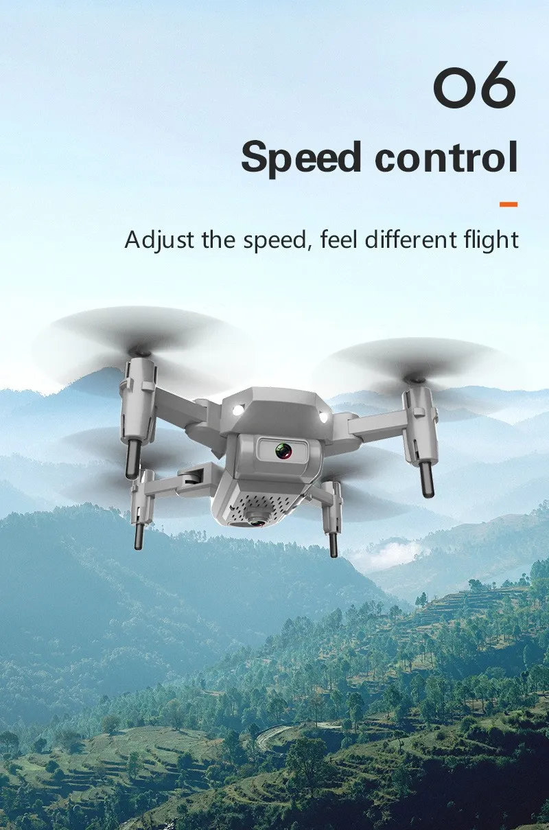 Folded Drones 4k Cameras Profesional 360 Wide-Angle Wifi Fpv Mini Drone Dual HD Video Record Height Keeping Droni With RC Quadcopter Children Gift UAV Plane Aircraft