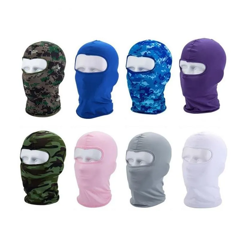 Party Masks Selling Style Winter Outdoor Riding Keep Warm Mask Windbreak Dustproof Headgear Masked Face Guard Hat T9I00133 Drop Deli Dhojj