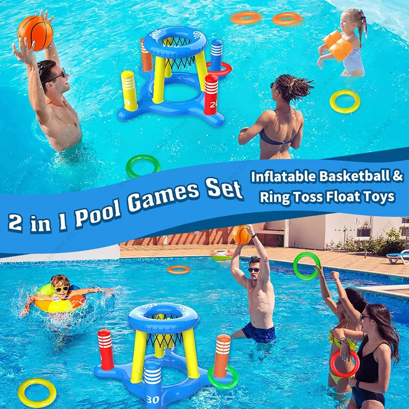 Jouets de piscine amusants pour adultes et enfants, jeux d'eau