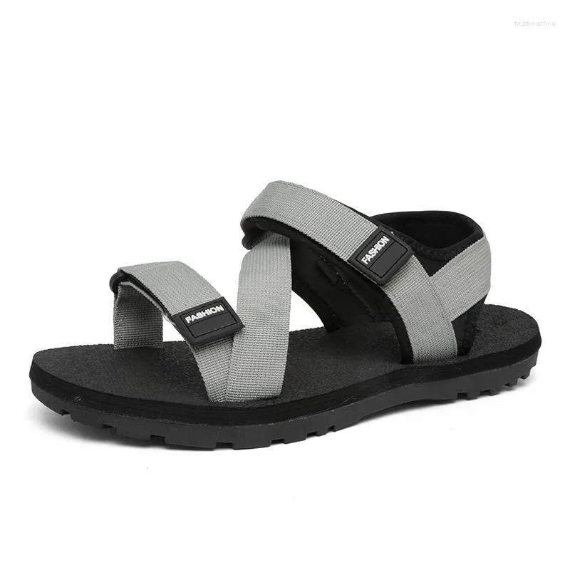 Sandals Men's Shoes Summer Classic Artificial Leather Slippers Outdoor Designer Leisure Garden Beach Zapatos De Hombre