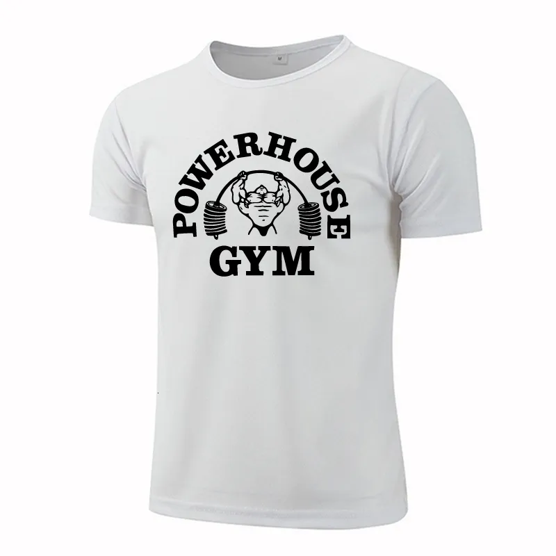 Herr T-shirts Snabbtorkande T-shirt Herr Löpning Sport Andas Kort T-shirt Herr Gym Fitness Bodybuilding Träning Svarta Toppar Kläder 230706