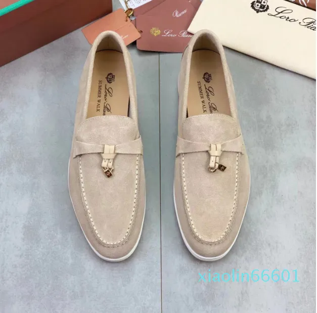 COPY - Casual Moccasins Mens Casual Loafers Slip-On Genuine Leather Suede Shoes  main image 3