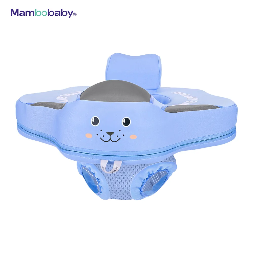 Baby Pool Float with Safety Seat - Non-Inflatable, Summer Fun for 3-24 ...