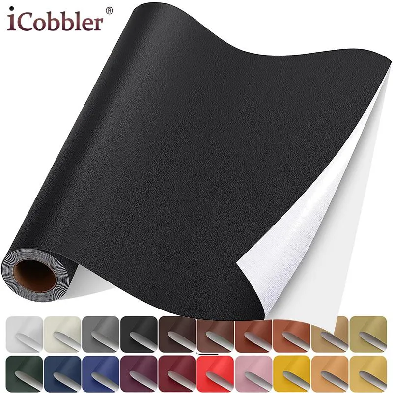 Number Self Adhesive Leather for Sofa Repair Patch Furniture Table Chair Sticker Seat Bag Shoe Bed Fix Mend Pu Artificial Leather Skin