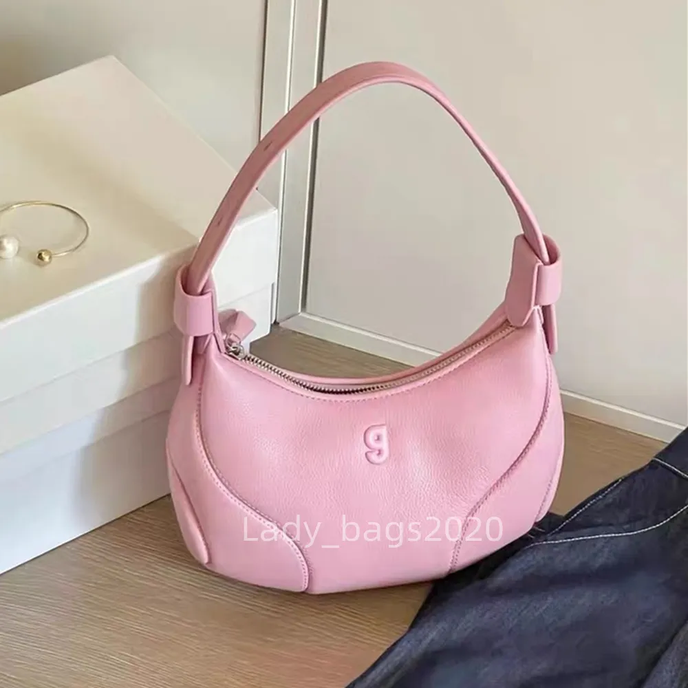 KUNOGIGI Baseball-Tasche Guno Gigi, große Unterarmtasche, kleine Damen-Umhängetasche, Umhängetasche, Damen-Halbmond-Achseltasche, echtes Leder, Luxus-Clutch, Designer-Geldbörse